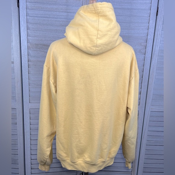 DISNEY Walt Disney World Hooded Pullover Sweatshirt Yellow-Medium - Picture 3 of 3